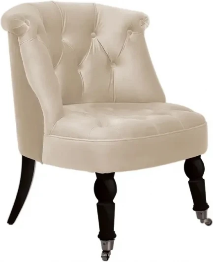 761822 Кресло Visconte ОГОГО (арт.761822), (Ткань/Белый)