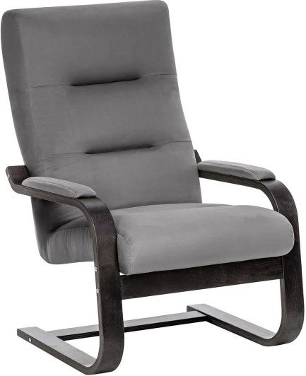 2500000189258 Кресло Leset Оскар Leset (Велюр/Серый) арт.2500000189258