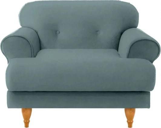 339941 Кресло Italia ОГОГО (арт.339941), (Ткань/Бирюзовый)