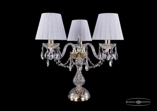 1406L/3/141-39/G/SH13-160 Интерьерная настольная лампа Bohemia 1406 1406L/3/141-39/G/SH13-160