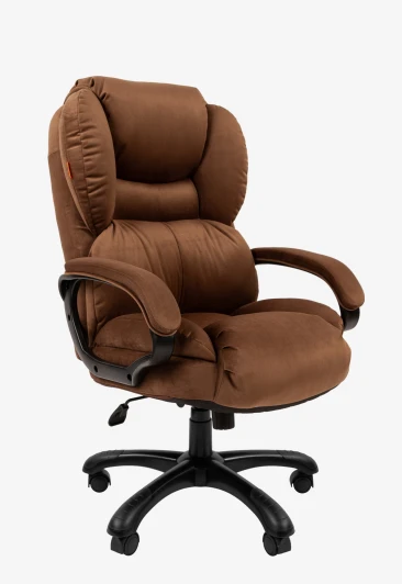 CHAIRMAN Home 434 Кресло Chairman Home 434 Россия ткань Т-14 коричневое (черный пластик)