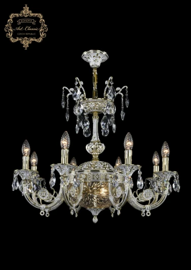 31.12.8.KR175SP.250IT.GW.Sp.Clear.1A Подвесная люстра Art Classic 31.12 31.12.8.KR175SP.250IT.GW.Sp.Clear.1A