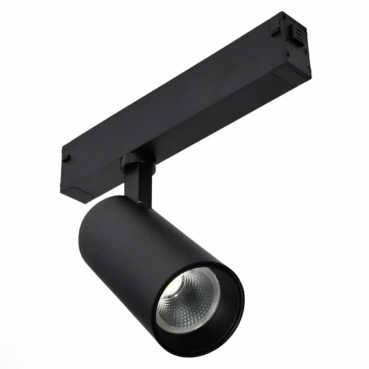 ST660.436.20H Трековый однофазный светильник светодиодный ST Luce Skyline 220 ST660.436.20H Черный LED 1*20W 3000K 220V
