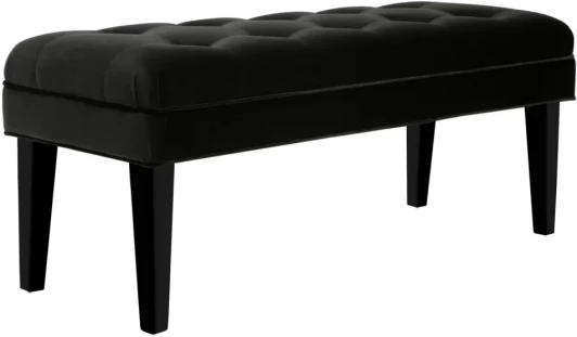 341326 Банкетка Adel ОГОГО (арт.341326), (Ткань/Черный)