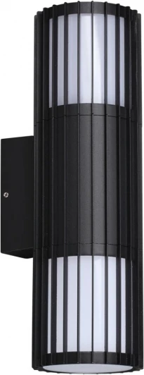 370992 Настенный светильник Novotech Costas 370992 черный E27 max 2*25W 220V (круглые, IP54)