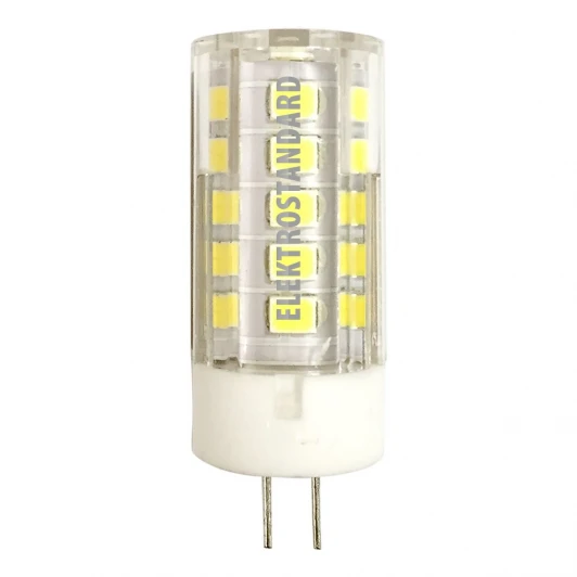 G4 LED 5W 220V 3300K Лампочка светодиодная кукуруза прозрачная G4 5W 220V 425 lm 3300K теплое свечение Elektrostandard G4 LED BL103 5W 220V 3300K