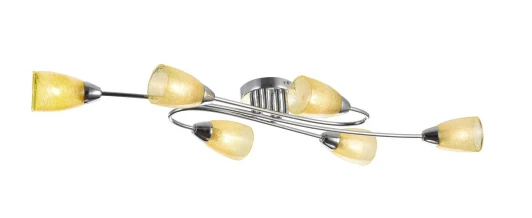 FR5104-CL-06-YE Потолочная люстра Freya Flash FR5104-CL-06-YE