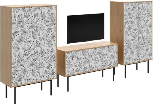 599564 Композиция Boho Color 3 ОГОГО (арт.599564), (ЛДСП/Дуб Корбридж)