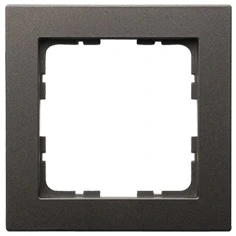 G1001Z Рамка на 1 пост (мокко) Jasmart G-Classic G1001Z