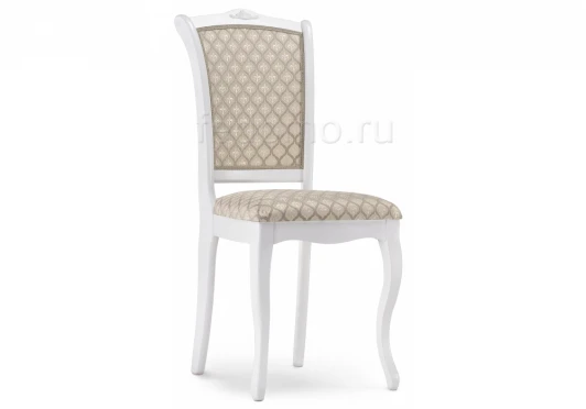 450682 Деревянный стул Woodville Луиджи белый / бежевый 450682