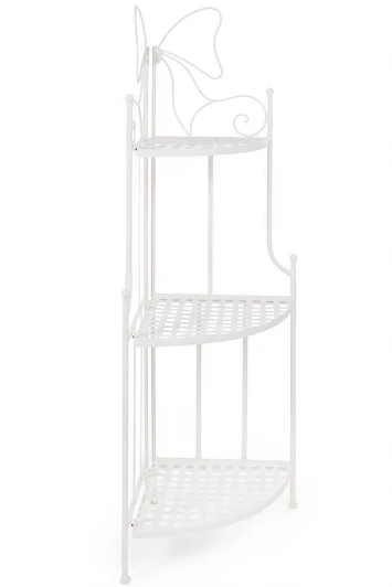 10657 Этажерка угловая Secret De Maison 003 черный (стальной сплав)