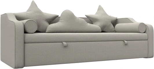 123694 Диван детский прямой Рико (Бежевый/Рогожка) Лига Диванов арт.123694