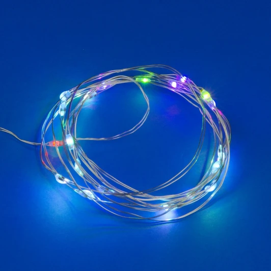 ULD-S0200-020/DTB/3AA/RC RGB IP20 DEW Гирлянда Uniel ULD-S0200-020/DTB/3AA/RC RGB IP20 DEW