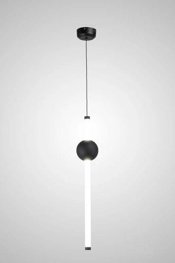 AM468 BK Подвесной светильник светодиодный AM Group AM468 BK (220V, на проводе, шар)