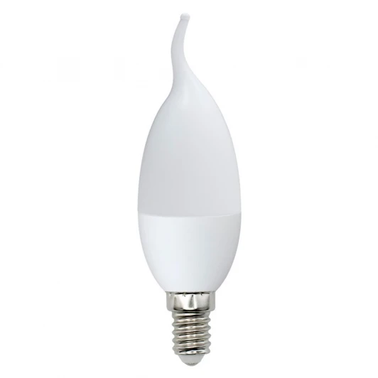 LED-CW37-7W/6500K/E14/FR/NR Лампа светодиодная, матовая, дневной белый свет 6500K Volpe Norma LED-CW37-7W/6500K/E14/FR/NR