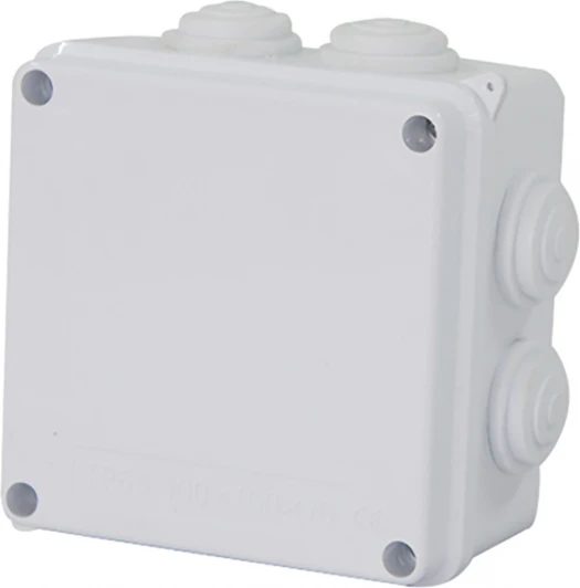 39554 Коробка разветвительная (серый) Stekker 39554