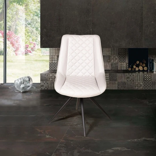 2001000001309 Стул Otto экокожа, светло-серый Top Concept 2001000001309