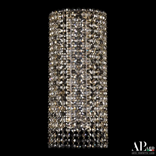 S500.B5.25-70.A.E14.Clear.801.731 Бра хрустальное APL LED Rimini S500.B5.25-70.A.E14.Clear.801.731