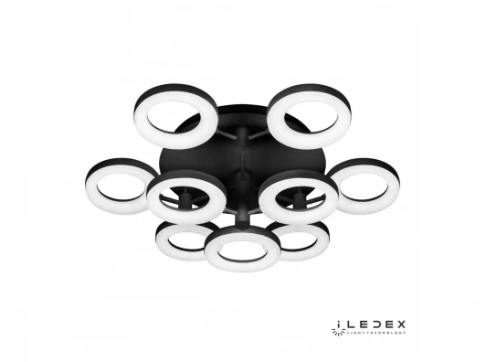 FS-014-X9 108W BK Потолочная люстра iLedex Jomo FS-014-X9 108W BK