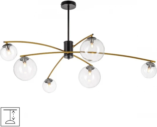 CL218163 Потолочная люстра на штанге Citilux Fisher CL218163 (220V, шарики)