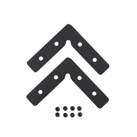 CLT 0.223 07 Комплект соединителей верхних для встраиваемого магнитного трека в натяжной ПВХ потолок 2 шт. Crystal Lux Space CLT 0.223 07