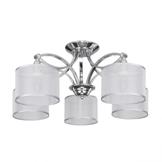 60109/5 хром Потолочная люстра Eurosvet Fabiola 60109/5 хром