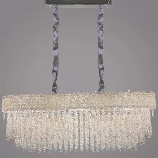 02098-0.4-1000L MX CH Подвесная люстра хрустальная Reluce 02098-0.4-1000L MX CH