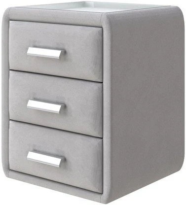 1937318 PROxSON Тумба Soft Mebel (Ткань: Велюр Ultra Серый камень) 51x48