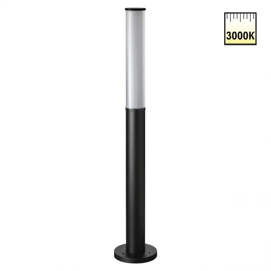 359985 Наземный уличный светильник Novotech Fluo 359985 черный IP65 LED 24W 220-240V 3000K