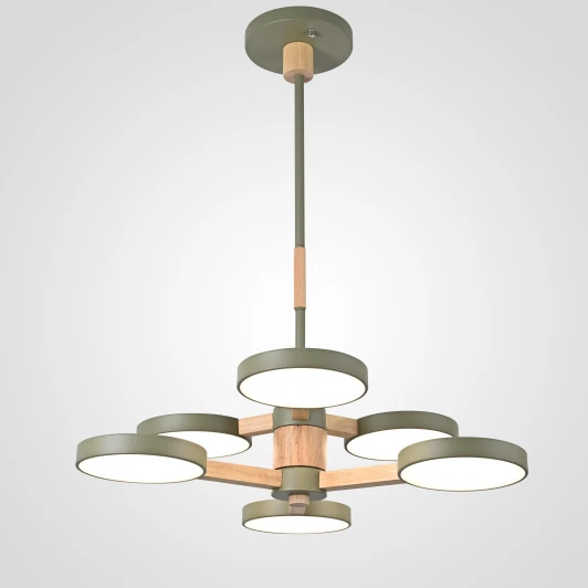 Turna-Dbl01 Потолочная люстра Wi-Fi на штанге Turna Dbl L6 Hacks By ImperiumLoft Turna-Dbl01 (LED, 220V, пульт управления, голосовое управление, умный дом - Алиса)