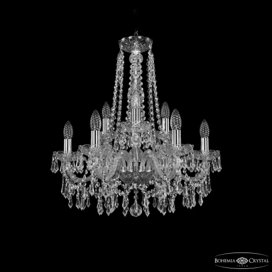 1403/6+3/195/h-60 Ni Подвесная люстра Bohemia 1403 1403/6+3/195/h-60 Ni