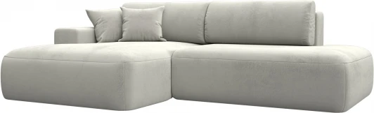 127774L Диван угловой Лига-036 НПБ Модерн левый угол Лига Диванов (Велюр) арт.127774L