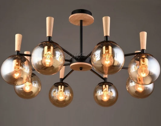 000024900 Потолочная люстра на штанге Мелодия Света SL1N 000024900