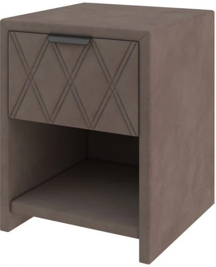 2028019 PROxSON Тумба Side (Ткань: Велюр Monopoly Горячий шоколад (237)) 44x45