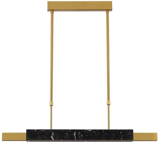4361/25L Подвесной светильник Odeon Light Marmi 4361/25L MIDCENT черный мрамор/антич. бронза/металл/акрил IP20 LED 25W 3000K 220V