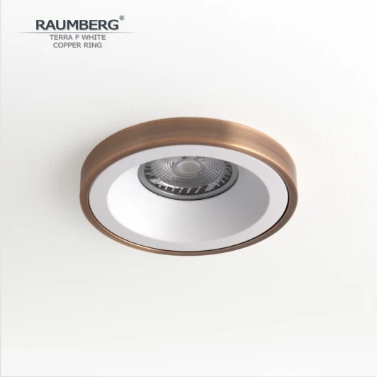 TerraFWh\Copper Встраиваемый светильник Raumberg Terra F TerraFWh\Copper White\Copper