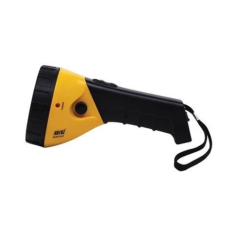 HL333L (084-005-0003) Фонарь ручной светодиодный Horoz Puskas, желтый с черным, холодный (6400K)
