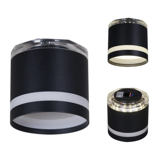 53001-9.5-001LD GX53+LED3W BK Точечный светильник Reluce 53001-9.5-001LD GX53+LED3W BK