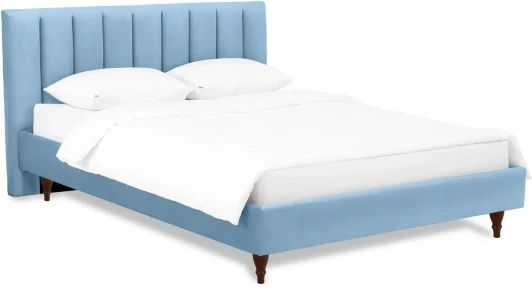 577369 Кровать Queen II Sofia L 1600 ОГОГО (арт.577369), (Ткань/Голубой)