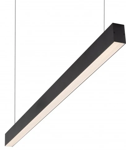 DK9123-BK Подвесной линейный светильник светодиодный IP44 Denkirs DK9123-BK (220V, на тросе)