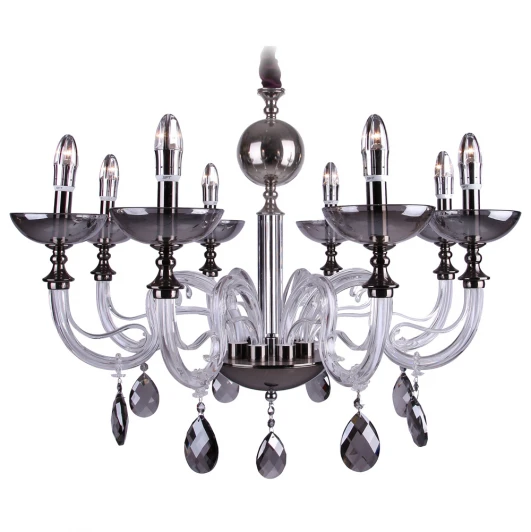 478/8-Black Подвесная люстра IDLamp GlassGlow 478/8-Black