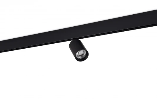 DL20295WW15BDIM Трековый светильник низковольтный светодиодный Donolux Alpha DL20295WW15BDIM 15Вт 48V 1200Лм 3000К диммируемый черный