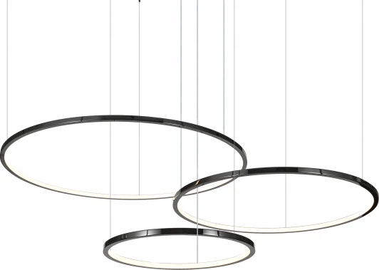 15103/S black glossy Подвесной светильник светодиодный Newport 15000 15103/S black glossy (220V, на тросе)