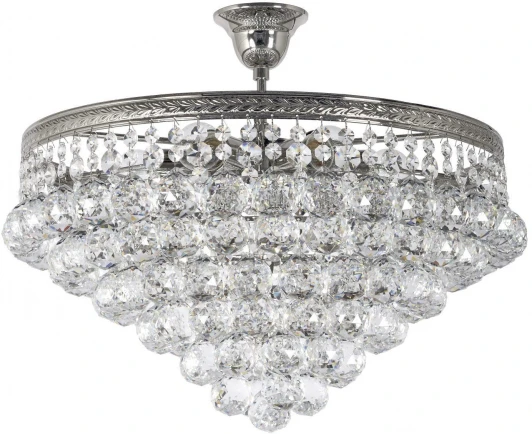 Cremono E 1.3.46.600 N Потолочная люстра хрустальная на штанге Dio D'Arte Cremono Nickel Cremono E 1.3.46.600 N (220V)