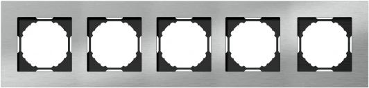 DEN215SA Рамка 5-я, Natural серебристый алюминий Donel A07 DEN215SA