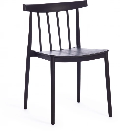 19156 Стул FERMA (mod. 707) пластик, 50 х 51 76 см, Black (черный) Tetchair 19156