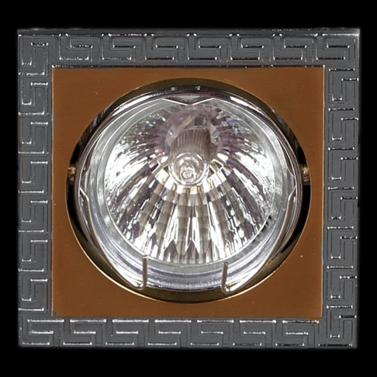 4015/E1 MR16 SG+CR Встраиваемый точечный светильник Sneha 4015/E1 MR16 SG+CR (12V)