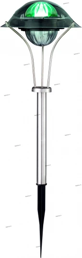 33041-2 Садовая фигура на солнечных батареях светодиодная Globo Solar, 2 плафона, серый, прозрачный (2 шт.)