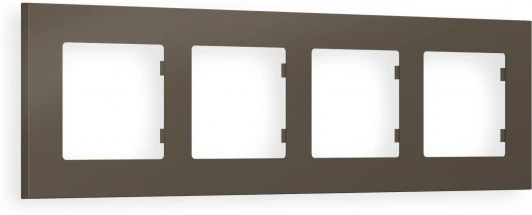 AF250634 Рамка Ambrella Volt ALFA Qubi (Темная бронза матовый) 4-ая AF250634