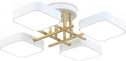 FL516341 Потолочная люстра светодиодная на штанге с регулировкой цветовой температуры Ambrella COMFORT FL516341